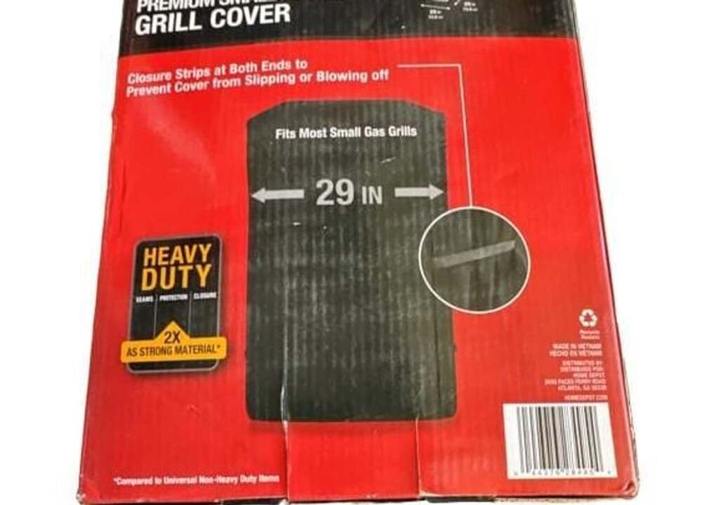Universal Premium Small Dome Grill Cover Heavy Duty 25 in Wide